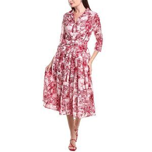 samantha sung dresses Eirene Polka Dot Midi Dress main image 0